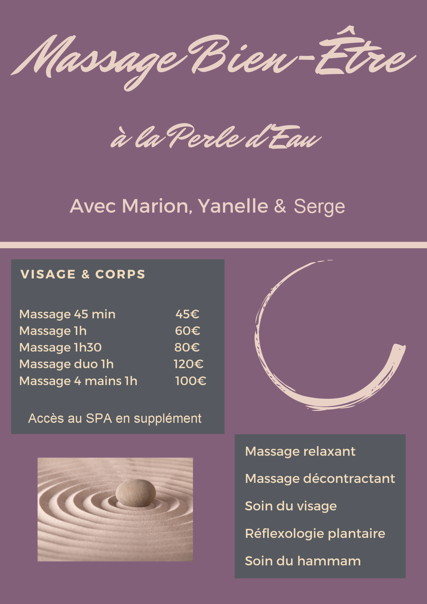 Plaquette soin 2023 avec serge