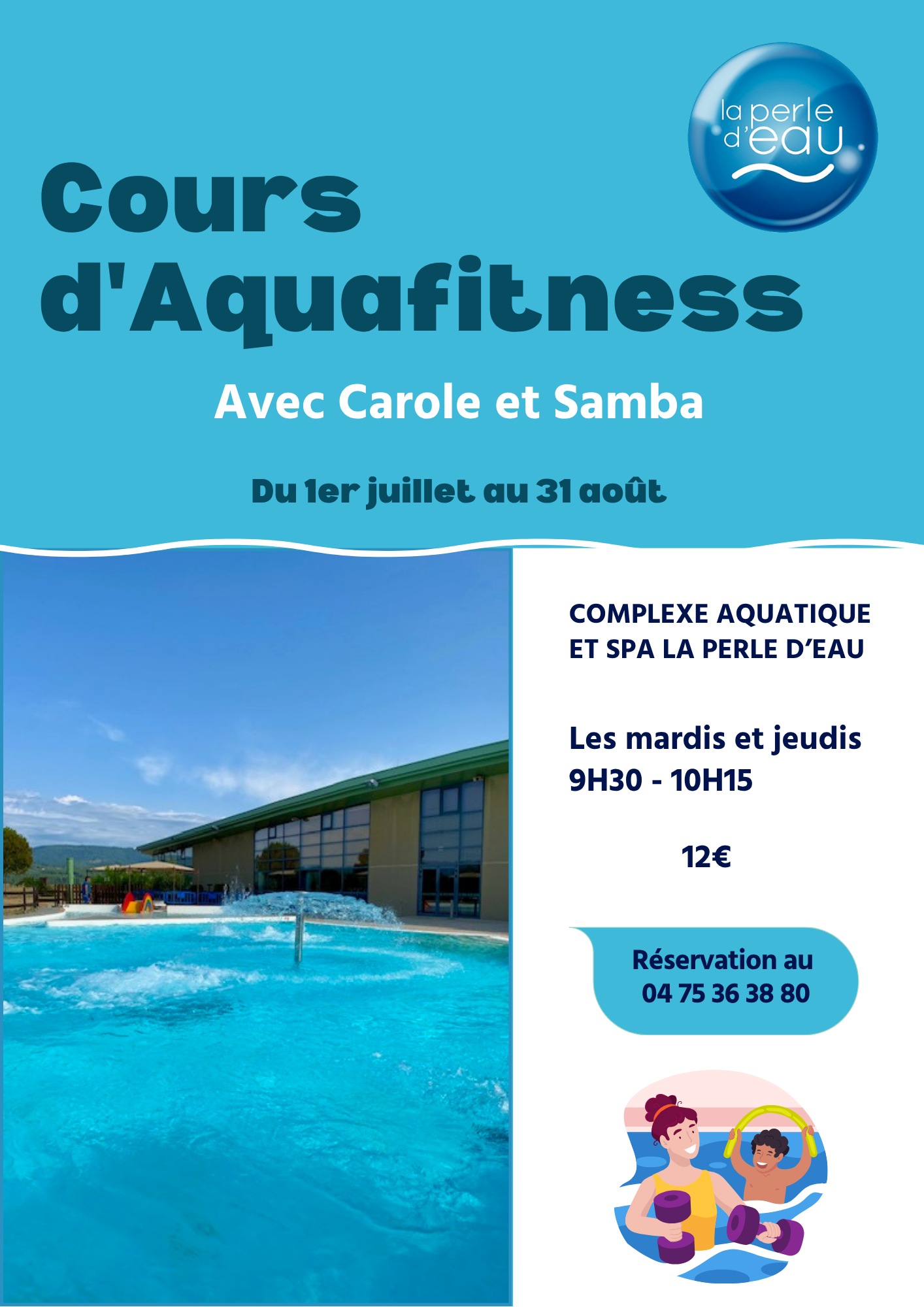Cours public d'Aquagym (2)